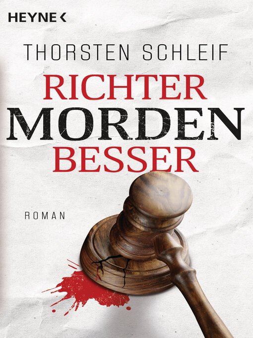 Title details for Richter morden besser by Thorsten Schleif - Wait list